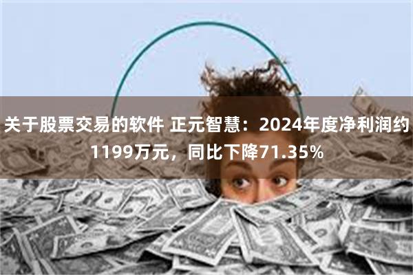 关于股票交易的软件 正元智慧：2024年度净利润约1199万元，同比下降71.35%